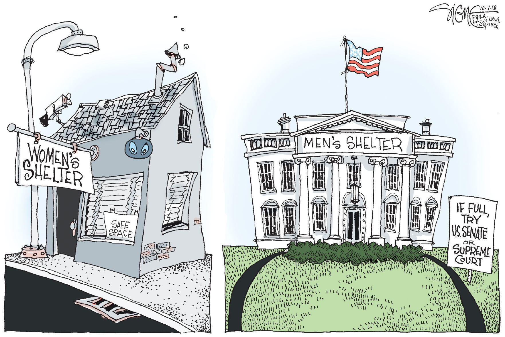 Signe Wilkinson / Philadelphia Daily News